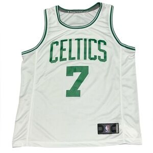 Fanatics Men's Jaylen Brown Boston Celtics White Jersey Size M